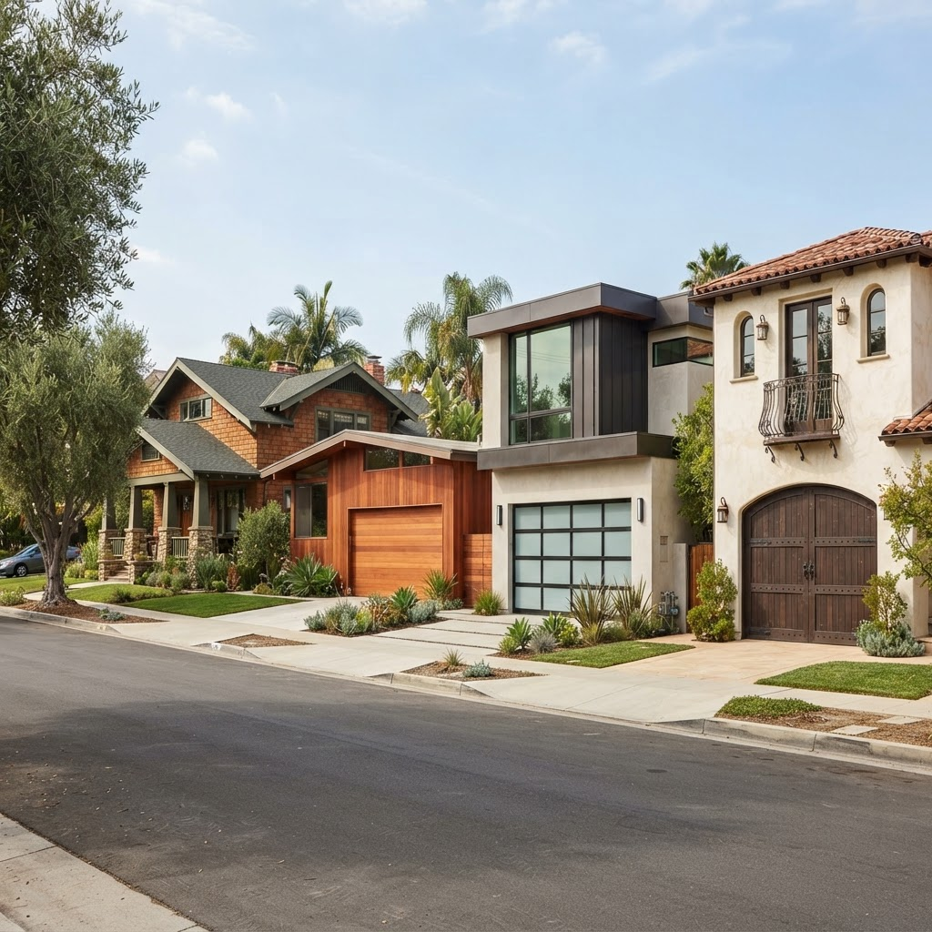 Garage Door Styles That Match Silicon Valley Home Architecture — From Craftsman to Contemporary