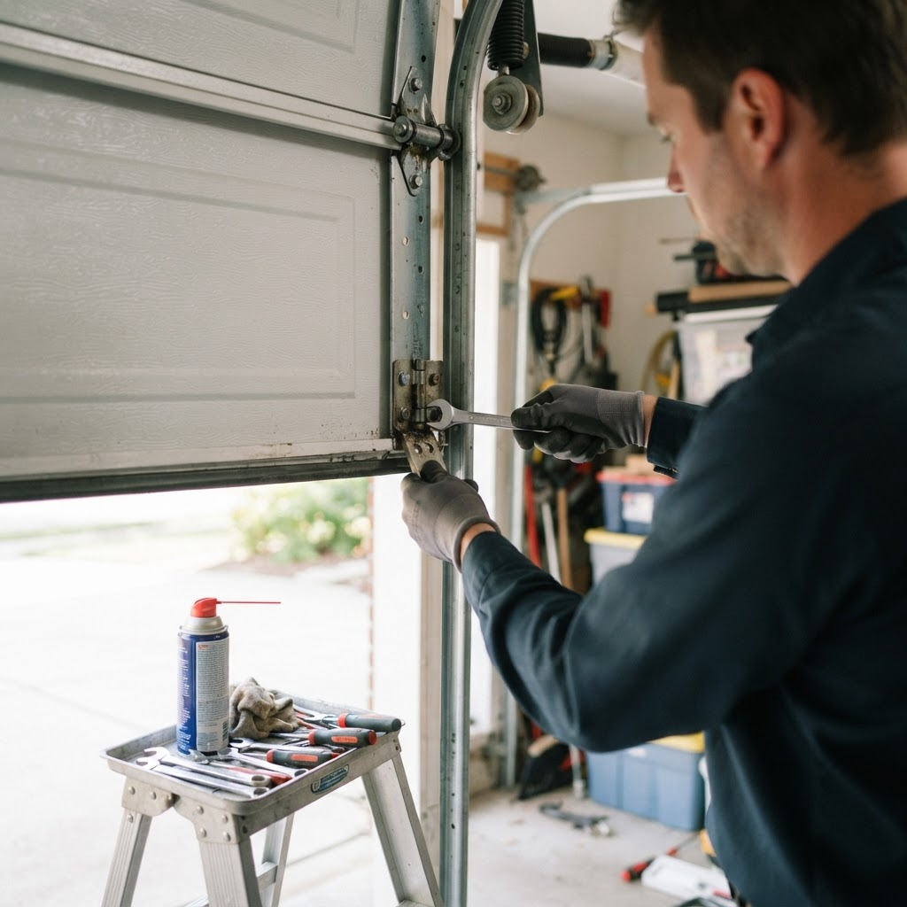 What Happens During a Professional Garage Door Tune-Up? (Full Service Walkthrough)